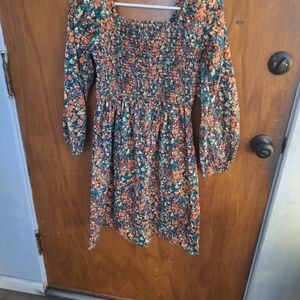 Crewcuts Multicolor Floral Kids Dress